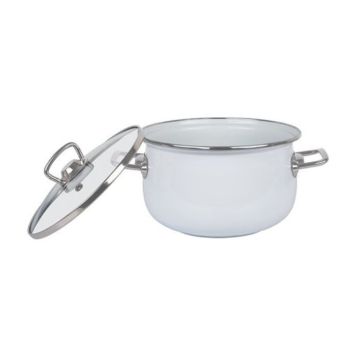 Кастрюля Idea Home White с крышкой