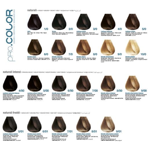 Перманентная краска для волос Pro.co Pro.Color, 100 мл
