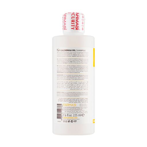 Шампунь для волос Farmasi Dr.C.Tuna Calendula Oil Shampoo с маслом календулы, 225 мл