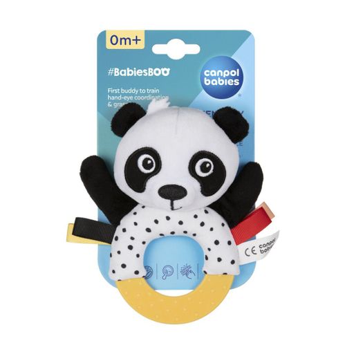 Игрушка Canpol Babies BabiesBoo с прорезывателем и погремушкой, с рождения (68/086)