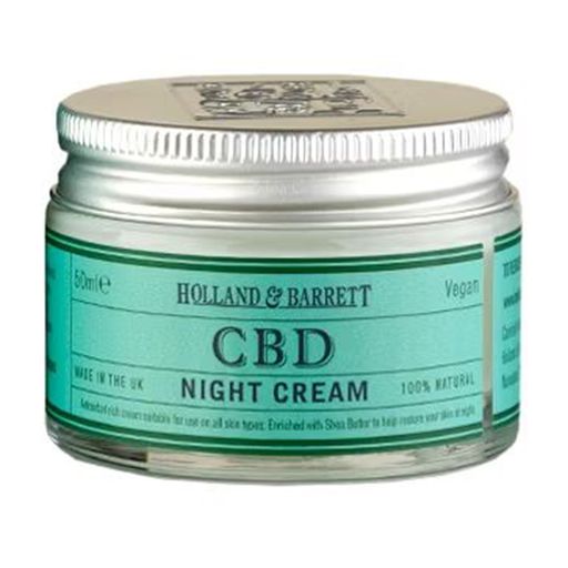 Ночной крем для лица Holland & Barrett CBD Night Cream, 50 мл купить на EVA.UA гипермаркет