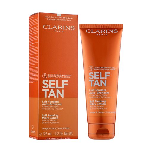 Увлажняющий лосьон для автозагара Clarins Self Tanning Milky Lotion, 125 мл