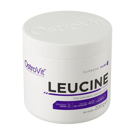 L-Лейцин OstroVit Leucine в порошке, без вкуса, 200 г