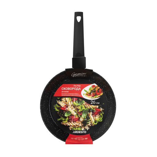 Сковорода Ardesto Gemini Gourmet черная, без кришки