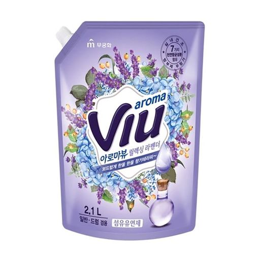 Кондиціонер для білизни Mukunghwa Fabric Softener Aroma VIU Лаванда, 2.1 л