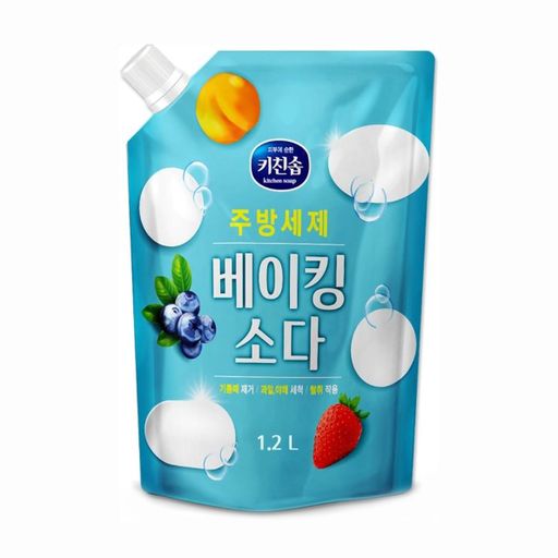 Средство для мытья посуды Mukunghwa Kitchen Soap Baking Сода, 1.2 л (дойпак)