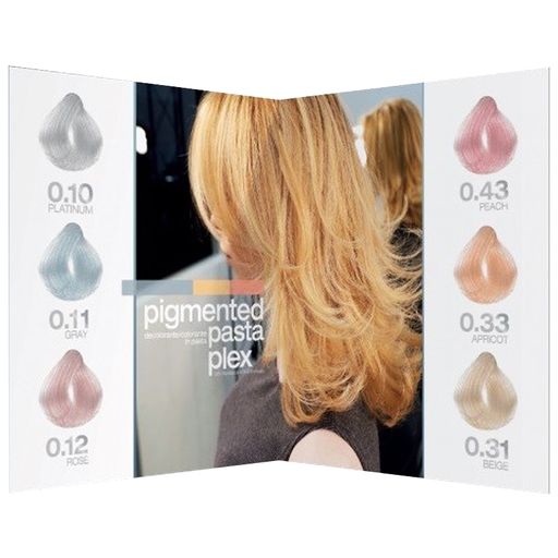 Паста для осветления волос Trendy Hair Pastaplex Pigmented с олигосахаридами и фруктозой, 220 г
