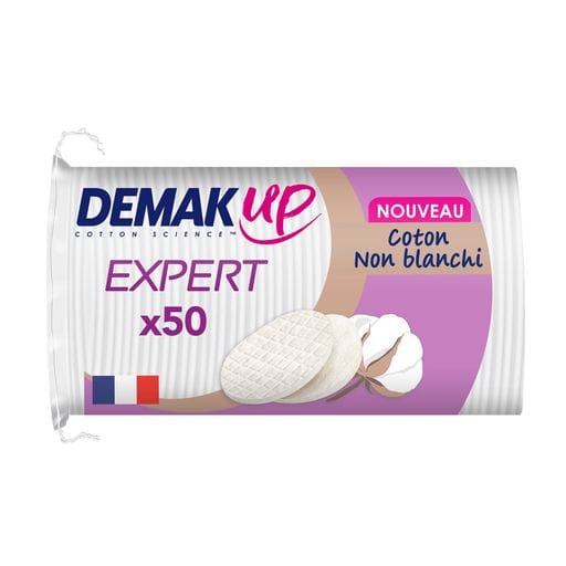 Ватные диски Demak Up Cotton Expert Oval, 50 шт
