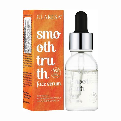 Разглаживающая сыворотка для лица Claresa Smooth Truth Face Serum, 16 г
