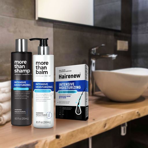 Бальзам для волос Hairenew Intensive Moisturizing Balm Аквабомба мгновенного действия, 250 мл
