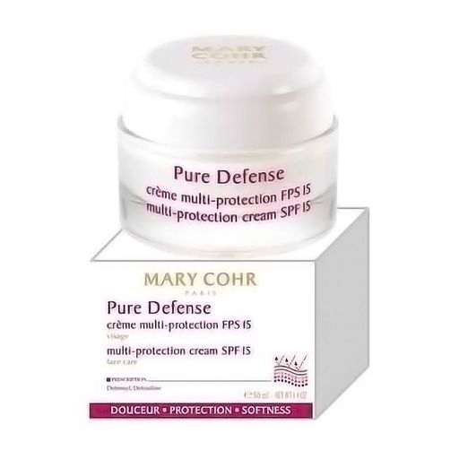 Захисний крем для обличчя Mary Cohr Pure Defense Cream SPF15, 50 мл