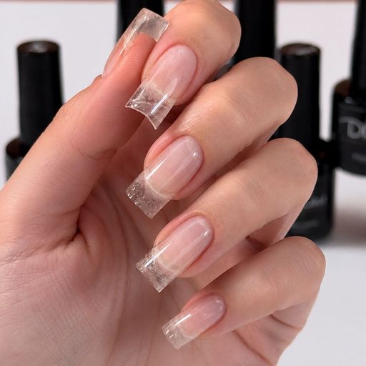 Файбер база для гель-лаку Divia Fiber Overlay Gel Di1004, з армуючими волокнами, 8 мл