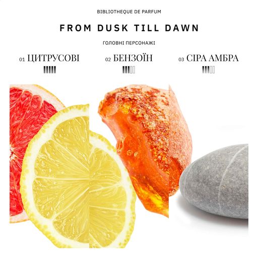Bibliotheque de Parfum From Dusk Till Dawn Парфюмированная вода мужская, 3 мл (пробник)