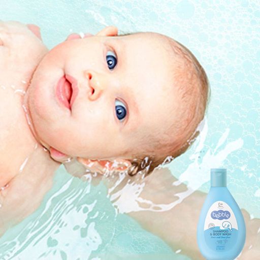 Детский шампунь-гель для волос и тела Bebble Shampoo & Body Wash Лаванда