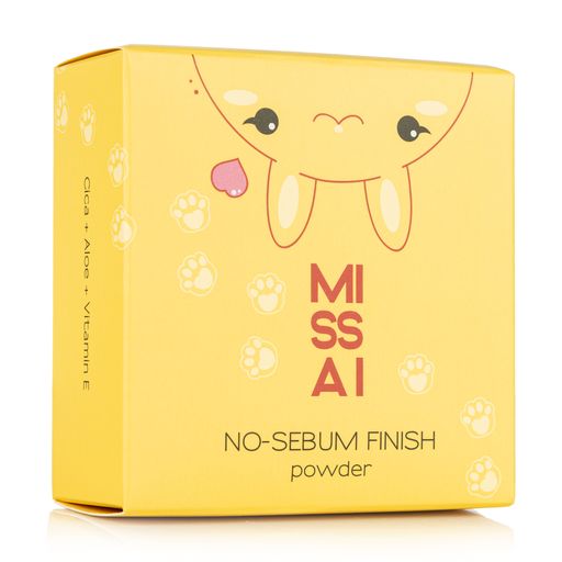 Рассыпчатая пудра для лица Missai No-Sebum Finish Powder, 11 г