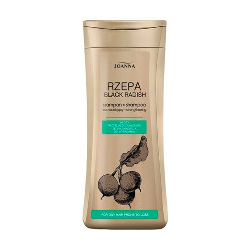 Зміцнювальний шампунь Joanna Black Radish Shampoo для жирного волосся