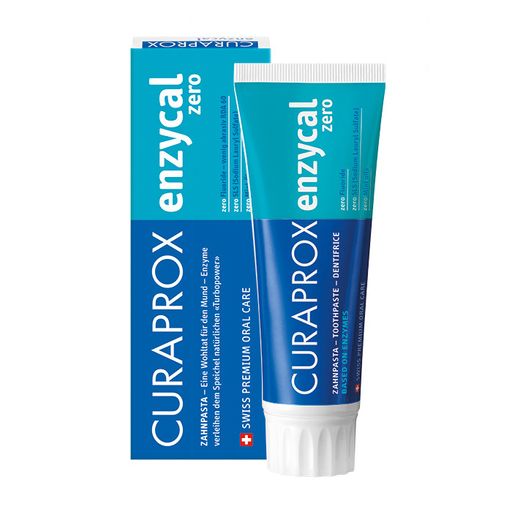 Зубна паста Curaprox Enzycal Zero, ферментна, 75 мл