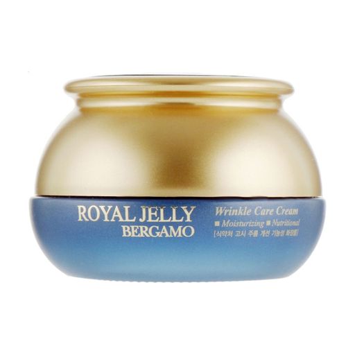 Омолоджуючий крем для обличчя Bergamo Royal Jelly Wrinkle Care Cream з маточним молочком, 50 г
