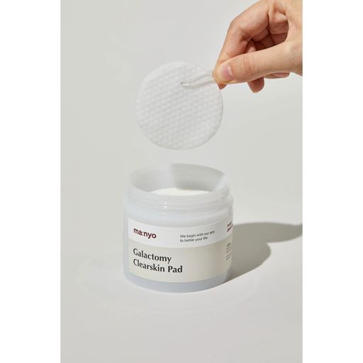 Очищающие пэды для лица Manyo Galactomy Clearskin Pad с галактомиссисом, 60 шт