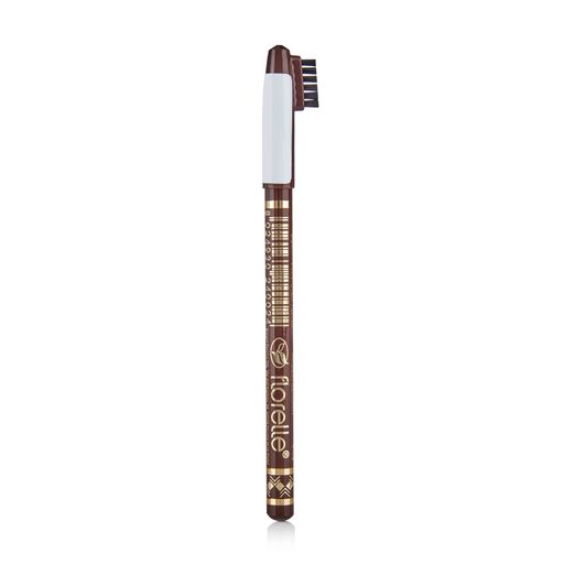Карандаш для бровей Florelle Eyebrow Pencil With Brush с плоской щеточкой, 1.14 г