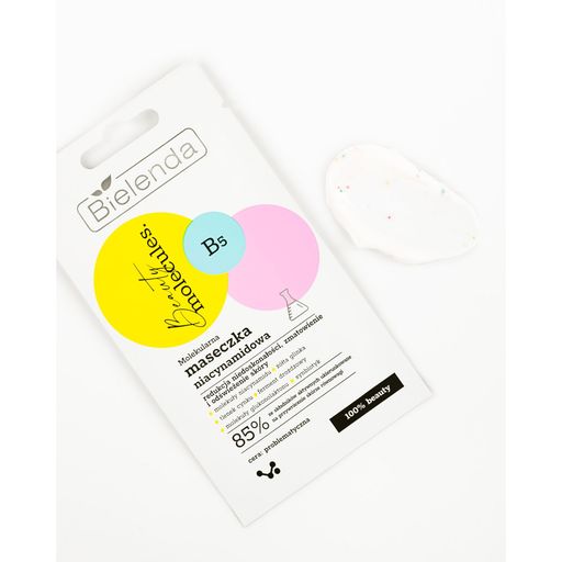 Молекулярная маска для лица Bielenda Beauty Molecules Face Mask для проблемной кожи, с ниацинамидом, 8 г
