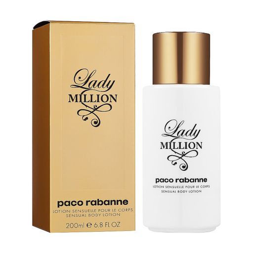 Парфюмированный лосьон для тела Rabanne Lady Million женский, 200 мл