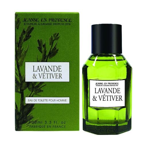 Jeanne en Provence Lavande & Vetiver Туалетная вода мужская, 100 мл