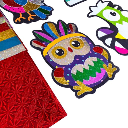 Набір для творчості Vladi Toys Foil Craft Birds, від 3 років (VT4433-12)
