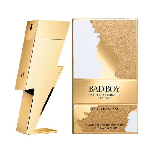 Carolina Herrera Bad Boy Gold Fantasy Туалетна вода чоловіча, 100 мл
