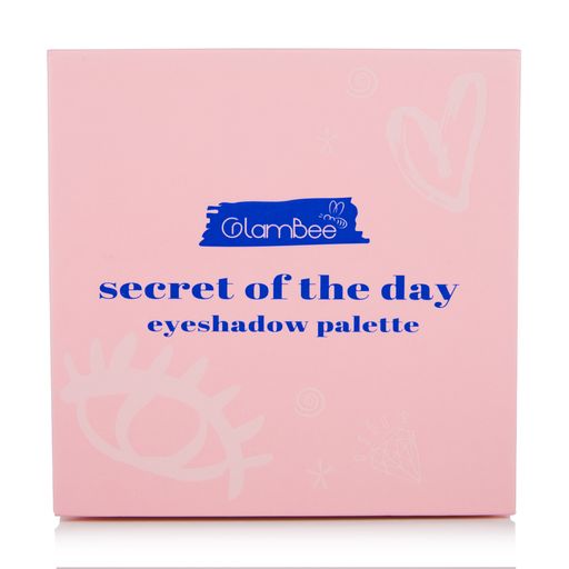 Палетка теней для век GlamBee Secret Of The Day Eyeshadow Palette, 12 г