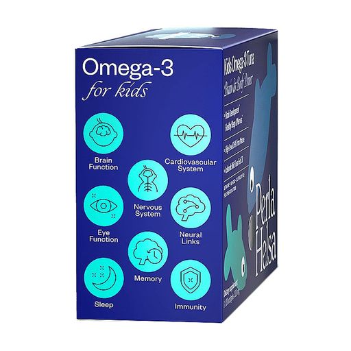 Омега-3 из тунца с DHA-формулой для детей Perla Helsa Kids Omega-3 Tuna Brain & Body 300 мг, 120 капсул