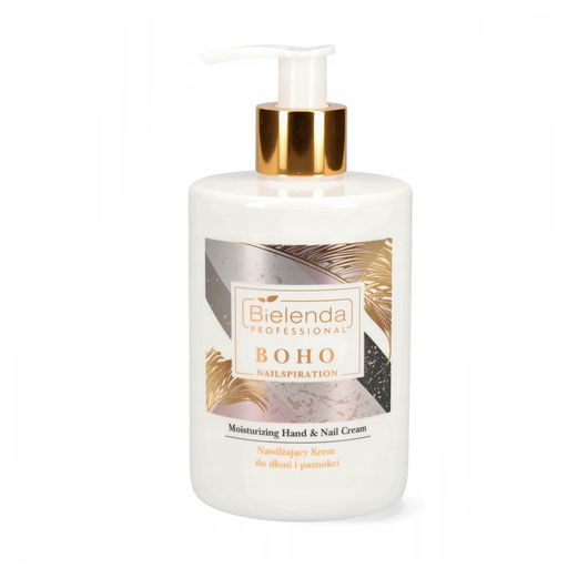 Зволожувальний крем для рук та нігтів Bielenda Professional Nailspiration Boho Moisturising Hand & Nail Cream, 300 мл