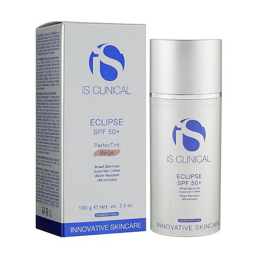 Тонирующий солнцезащитный крем для лица iS Clinical Eclipse PerfecTint, SPF 50+, Beige, 100 г