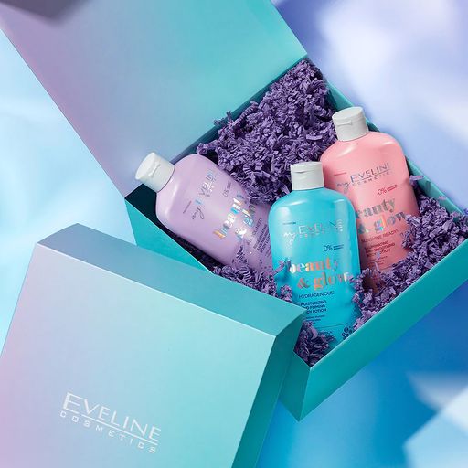 Уцінка! Розгладжувальний лосьйон для тіла Eveline Cosmetics Beauty & Glow Sunshine Ready! з ефектом сяйва, 350 мл