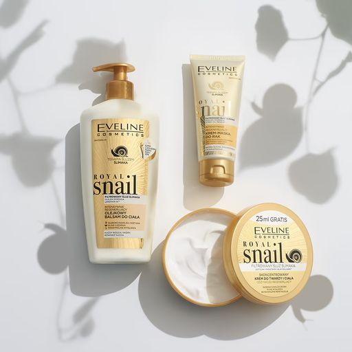 Відновлювальна крем-маска для рук Eveline Cosmetics Royal Snail, 100 мл