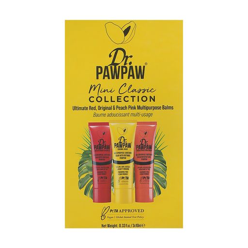 Набір бальзамів для губ Dr.PawPaw Mini Classic Collection 3*10 мл ...