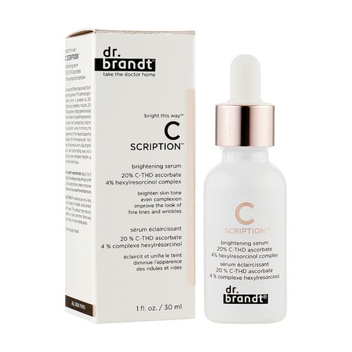 Осветляющая сыворотка для лица Dr. Brandt C Scription Brightening Serum с витамином С, 30 мл