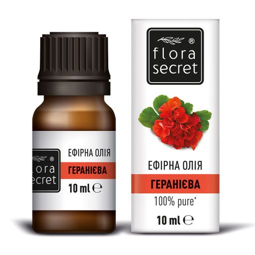 Эфирное масло Flora Secret Герани, 10 мл