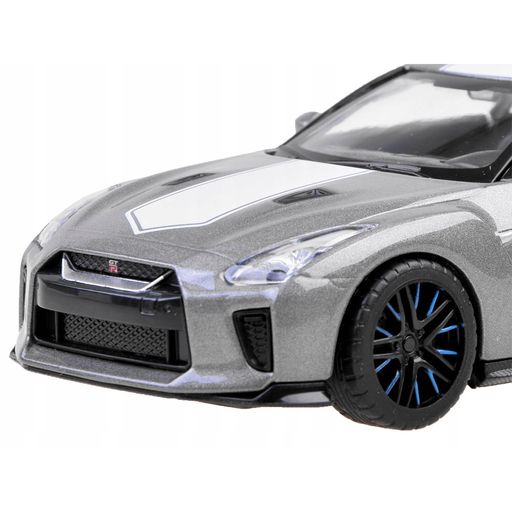 Автомодель Автопром Nissan GT-R, серая, 1:32, в коробке, от 3 лет (68469)