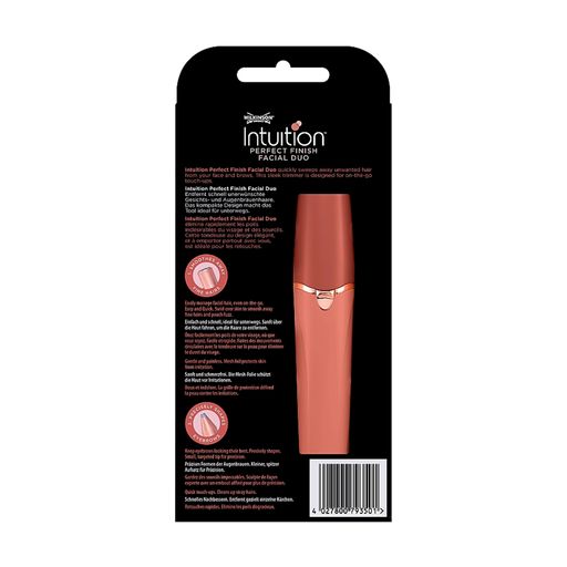 Електричний тример Wilkinson Sword Intuition Perfect Finish Facial Duo для обличчя та брів, жіночий