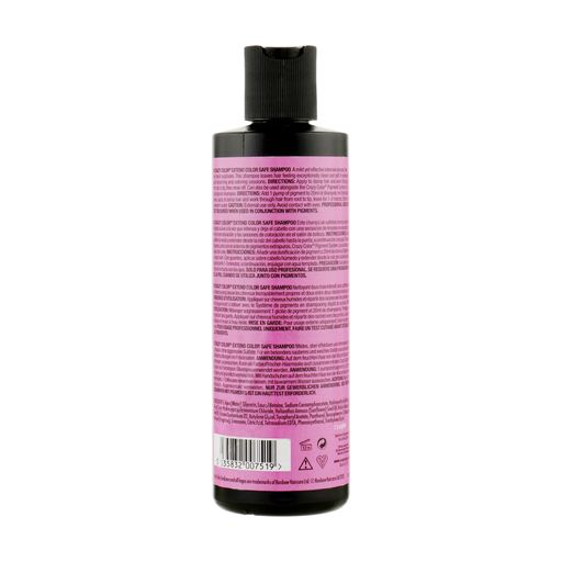 Безсульфатний шампунь Crazy Color Extend Color Safe Shampoo для фарбованого волосся, 250 мл