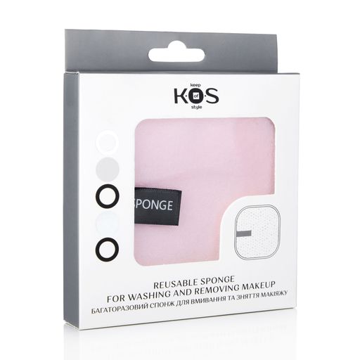 Спонж для умывания K.O.S Keep of Style, 1 шт