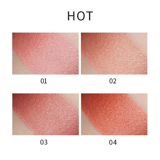 Румяна для лица Carslan Stereoscopic Shimmer Blush, 02, 3.2 г