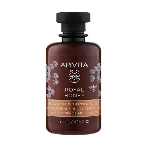 Гель для душа Apivita Royal Honey Shower Gel с эфирными маслами