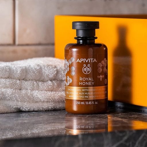 Гель для душа Apivita Royal Honey Shower Gel с эфирными маслами