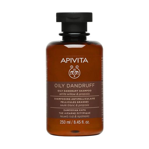 Шампунь для жирных волос Apivita Oily Dandruff Shampoo против перхоти, 250 мл