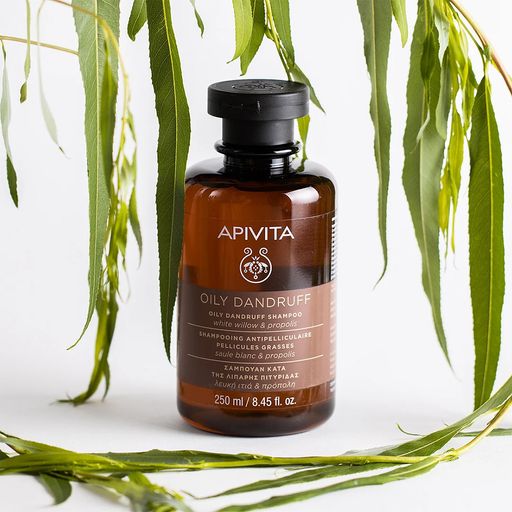 Шампунь для жирных волос Apivita Oily Dandruff Shampoo против перхоти, 250 мл