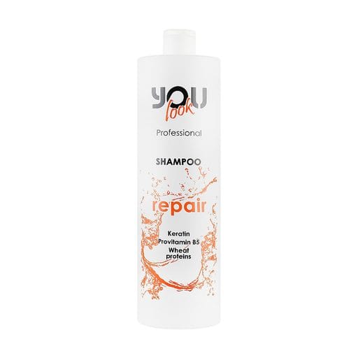 Шампунь You look Professional Repair Shampoo для осветленных и сухих волос, 1 л