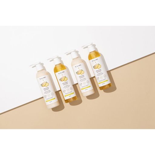 Шампунь T-LAB Professional Organics Organic Ginger Shampoo Anti-Hair Loss против выпадения, для ослабленных и тусклых волос, 250 мл