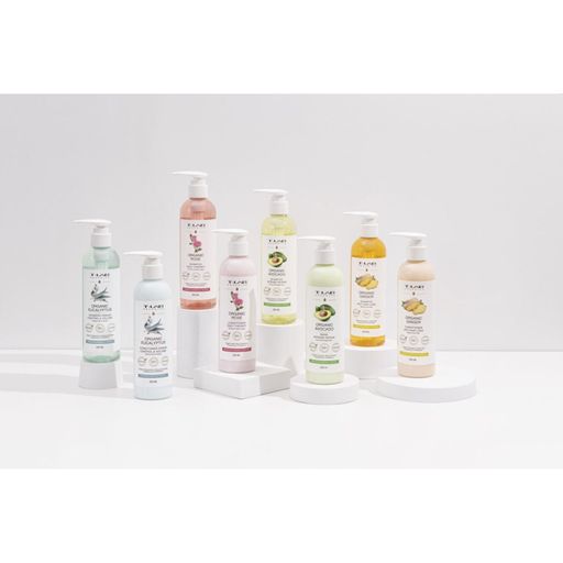 Інтенсивна відновлювальна маска T-LAB Professional Organics Organic Avocado Mask Intense Repair для сухого та пошкодженого волосся, 250 мл